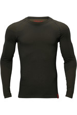 2021 Harkila Mens Base Active Long Sleeve Undershirt 200104432 - Dark Willow Green